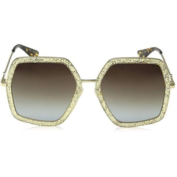 AUTHENTIC GUCCI GLITTER GOLD SHADES!! RARE!!